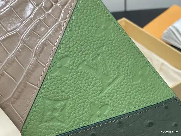 First bag ru VUITTON BRAZZA LOUIS WALLET-10*19*2cm 0706